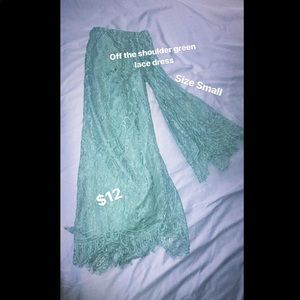 Off the shoulder dress